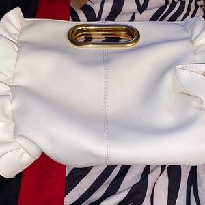 White purse